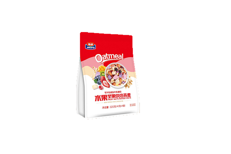 JINGFEI OATMEAL FRUIT NUTS BAKED OAT 320G